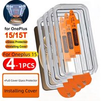 1-4Pcs HD Screen Protector For Oneplus 15 15R 15T 10T Tempered Glass Oneplus 10 9 8 Pro 11 13 12 12R 13R 13T 13S 10R Nord 4 3 6