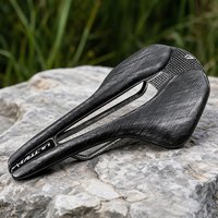 BALUGOE Carbon Fiber Road Bike Saddle Ultralight Mountain Bike Saddle 244*143mm MTB Saddles for TT Time Trial Triathlon T700