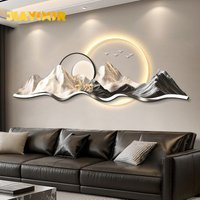 Modern Entrance LED Decoration With A Backing Home Decor Main And Guest Rooms Bedrooms Corridors Sofas Backgrounds Wall Lights