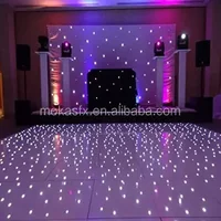 2026/magnetic dance floor Stalit LED Dance Floor White Starlight Floor for wedding party events