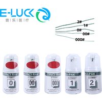 1 Bottle Dental Gingival Line/Retraction Cord Dental Thread Disposable Knitted Cotton Gum Line Dentist Size 0 00 000