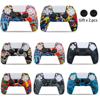 for PS5 Controller Silicone Protective Case Gamepad Rubber Cover Skin Sleeve Protector Thumbstick Grip Caps For PS5 Accessories