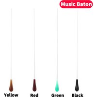 Resin Professional Music Baton Stage Performance Director Wand Stick for Concert Orchestra Team Conductor Gift