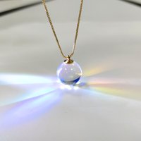 Optical Glass Light Cube Prism Ball Pendant Rainbow Photography Gift Decoration Equipment Instrument
