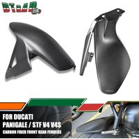 For DUCATI Panigale/Streetfighter V4 V4S 2018-2023 2024 Carbon Fiber Front Fender Rear Hugger Mudguards motorcycle Fairing Kits