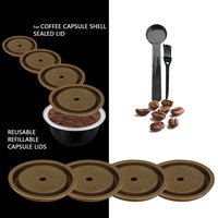 Reusable Pod lid Refillable Nespresso Pods Reusable silicone cover for Nespresso Vertuoline & Vertuo