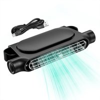 Enjoy On Go With Portable Cooling Fan For Cars Innovative Airf-lowThis Car Rear Seat Fan beige
