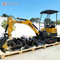 2026 Model Factory Prices 2.0 Tons Small Excavator With Air Conditioning And Heating Closed Cab Kubota Engine Customized