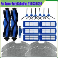 For Anker Eufy RoboVac G10 G20 G30 Robot Vacuum Cleaner Replacement Kit Hepa Filter Mop Cloth Main Roller Side Brush Spare Parts