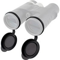 Langlebige 42 mm/50 mm Gummi-Objektivdeckel, schützt binokulare Okularlinse