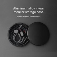 Metal aluminium alloy in-ear headphonesbox and plastic headphone box headphone hard waterproofportable storage box easy to carry