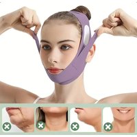 Graphene Fiber Overnight Face Lift Band Washable Reusable Double Chin Reducer Jawline Definer Beauty Strap 5 Sizes
