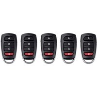 5/10PCS Wireless RF 433mhz Remote Control Copy Code Garage Door Gate Duplicator 433 Mhz Key Remote Opener