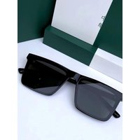 AliExpress NONE Punk Square Frame Sunglasses Sun-Protective Simple Driving Glasses Street Photos Summer Decoration Eyewear for women man