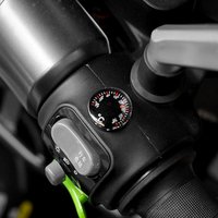Mini Car Thermometer Battery-free Dashboard Thermometer Easy Stick Mount Small Mechanical Portable Temperature Gauge