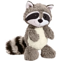 28cm Raccoon Plush Toy Stuffed Animal Cute Raccoon Doll Soft Toy Gift Kawaii Raccoon Plushie Kids Birthday Present Animal Figure