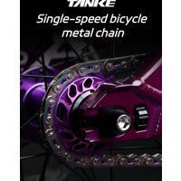 AliExpress TANKE Bike Single Speed Chains 1 Speed Mountain Bicycle Chain 100L MTB Single Speed Cycling Accesories BMX Chain electric