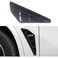 ABS Glossy black Side Fender Grillle Air Vents Cover For BMW X5 X5M G05 F95 2019up