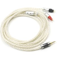 3.5 mm 2.5mm XLR 4.4 16 Core Silver Plated Earphone Cable For Sennheiser hd xx x HD580 HD600 HD650 HD25 hd545 hd565 hd535 HD660S