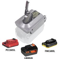 For Black Decker 18V Lithium Batteries Converting To for Dyson V7 V8 Series Vacuum Cleaner BPS18V7V8 Battery Adapter Converter