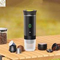 3-in-1 Portable Espresso Machine with Digital Display, 20 Bar Pressure Capsule Coffee Maker for Car, Home & Outdoor Camping