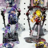โPanty & Stocking with Garterbelt Acrylic Stand Cartoon Figure Anime Keychain Collection Desk Decoration Ornament Accesorios