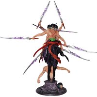 52CM Pirate King Ghost Island Asura Nine Blade Flow Three Headed Six Armed Sauron Ghost Gas Sauron Model Pendant Handicraft