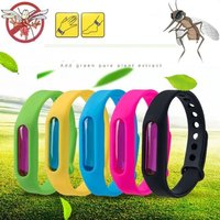 Silicone Anti Mosquito Wristband Adjustable Essential Oil Mosquito Repeller Bracelet Waterproof Insect Repeller Bracelet Summer