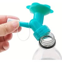 2Pcs 2-in-1 Random Color Watering Nozzle, Dual Head Sprinkler for Household Potted Plants & Garden Irrigation