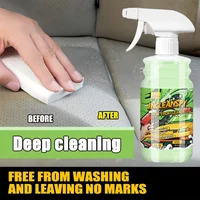 Multipurpose Car Interior Cleaner Agent Leather Flannel Woven Fabric Water-Free Auto Dash & Detailing Ceiling Cleaning Tool X8