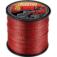 JOSBY Japan 8 Strands Braided Fishing Line Multifilament Speckled 8X PE Wire 300M 500M Fly Sea Saltwater Freshwater Pesca