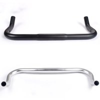 AliExpress NONE Bicycle Bullhorn Handlebar Aluminum Alloy TT Bar Road Rest Handlbars Bike Black 25.4*370mm High Quality Handlebar Cycling Parts