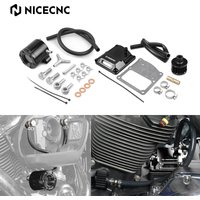 External Breather Kit&Vented Transmission Top Cover For Harley Softail&Touring Street Glide FLHX /Special Road Glide 2017-2023