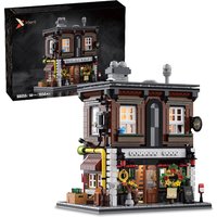 Xbert Brix 66055 Antiquitätenladen Baustein-Bausatz 1950 Teile Desktop-Ornamente Bausteine Set Spielzeug für Kinder Geschenke