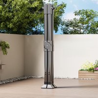 Outdoor Windproof Clothes Drng Ra Stand Balcony Indoor Outdoor Modern Manual Adjusent Clothesline Holder Storage Organizer