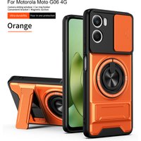 For Motorola G06 Case Moto G06 Power Cover Moto G06 Cases Magsafe Magnetic Fold Holder Military Armor Camera Protection Cover