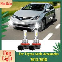 2PCS H11 LED Fog Light 6000K CSP Chips Super Bright For Toyota Auris Accessories 2013 2014 2015 2016 2017 2018 Car Light
