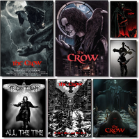 Poster T-The C-Crow Classic Movie Poster HD art sticky wall waterproof home living room bedroom bar aesthetic decoration