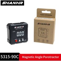 SHANHR Magnetic Digital Electronic Level and Angle Finder Gauge Bevel Box Angle Measurement Tool