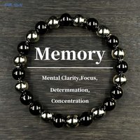 Classic Black Obsidian Bracelet Bracelets 8MM Natural Stone Stretch Bracelet For Women Men Reiki Energy Fashion Jewelry