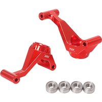 KYX Racing Aluminum Rear Suspension Stub Axle Carriers Upgrades Parts Accessories for 1/10 RC Car Tamiya Hotshot II The Bigwig