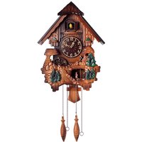 Music Cuckoo Wall Clock Creative Pendulum Clock Alarm With Dancing Figure For Your Home Decor To Add A Natural Countryside Touch