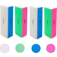 5/10pcs Nail Buffer Block 4 Step Colorful Buffing Block Shine Polishing Nail File Manicure Sanding Tools Kit Grind Natural Nails