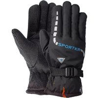 AliExpress NONE Winter Cycling Gloves Waterproof Antislip Outdoor Sports Ski Cycling Motocycle Warm Gloves Unisex Moto Equipments Accessories