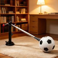 Soccer Feel Trainer Kicking Portable Speed Agility Assistance Solo Practice Soccer Ball Kicking Stand For Indoor Outdoor Football Practice Equipment
