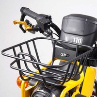 Japanese Style Front Rack Small Basket Modification FOR HONDA Cross Cub CC110 2023 2024 2025 Black Iron Suitcase Carrier