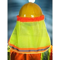 Hard Hat Sunshade Outdoor Construction Safety Hard Hat Sun Shade Neck Shield Reflective Stripe Protective Helmets Shield for Men