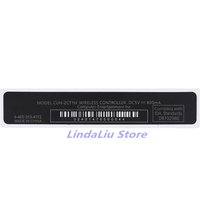 300pcs housing Shell Slim Black Back Lable Sticker For PS4 Repair Parts for PS4 Controller Label Back Paster Lable