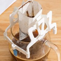 Drip Coffee Bag Stand Portable Foldable Coffee Drip Holder Reusable Outdoor Coffee Filter Paper Holder Dripper Rack for Home