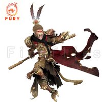 7inches Fury Toys Action Figure Great Sage Equal to Heaven Sun Wukong Anime Movie Model For Gift